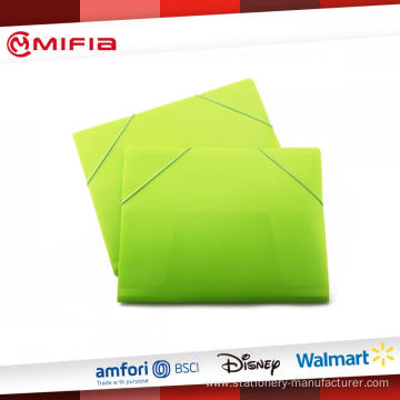 PP File Folder With Round Elastic Closure